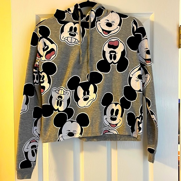 Disney Tops - Disney/ Mickey Mouse face Hoodie